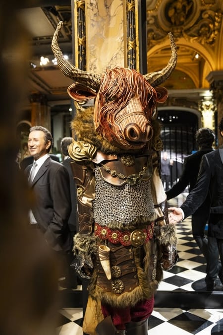 Mask Singer arrives at the Musée Grévin 1 Mask Singe 2