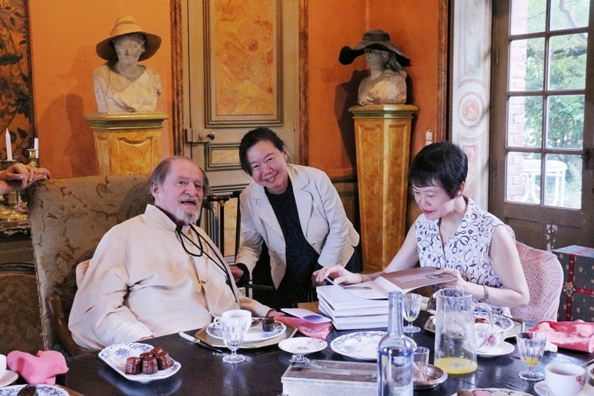 Count de La Panouse and the Chinese diplomats 9 Thoiry 11 b