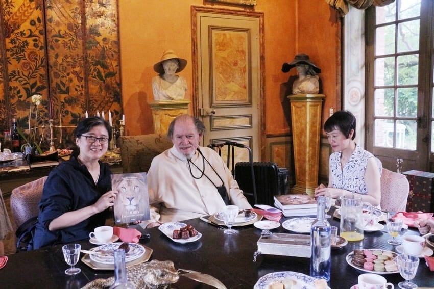 Count de La Panouse and the Chinese diplomats 8 Thoiry 12 b