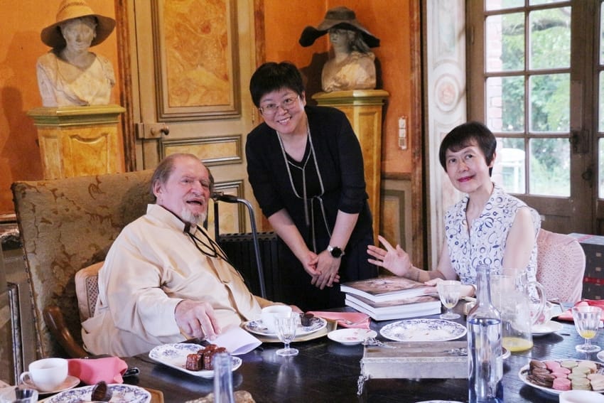 Count de La Panouse and the Chinese diplomats 10 Thoiry 13 b