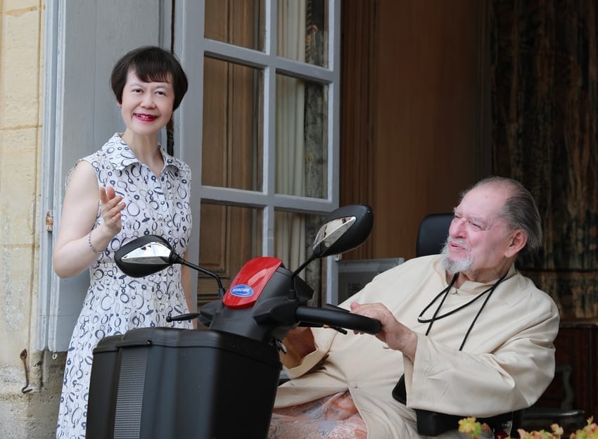 Count de La Panouse and the Chinese diplomats 1 Thoiry 3 g